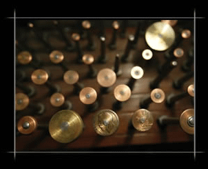 Image Of The Copper Wheels Used In The Process