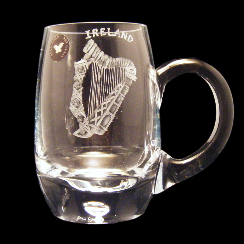 Harp Tankard Glass Piece